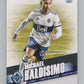 2022 Topps MLS Soccer #196 Michael Baldisimo  RC Rookie Vancouver  V97956 Image 1