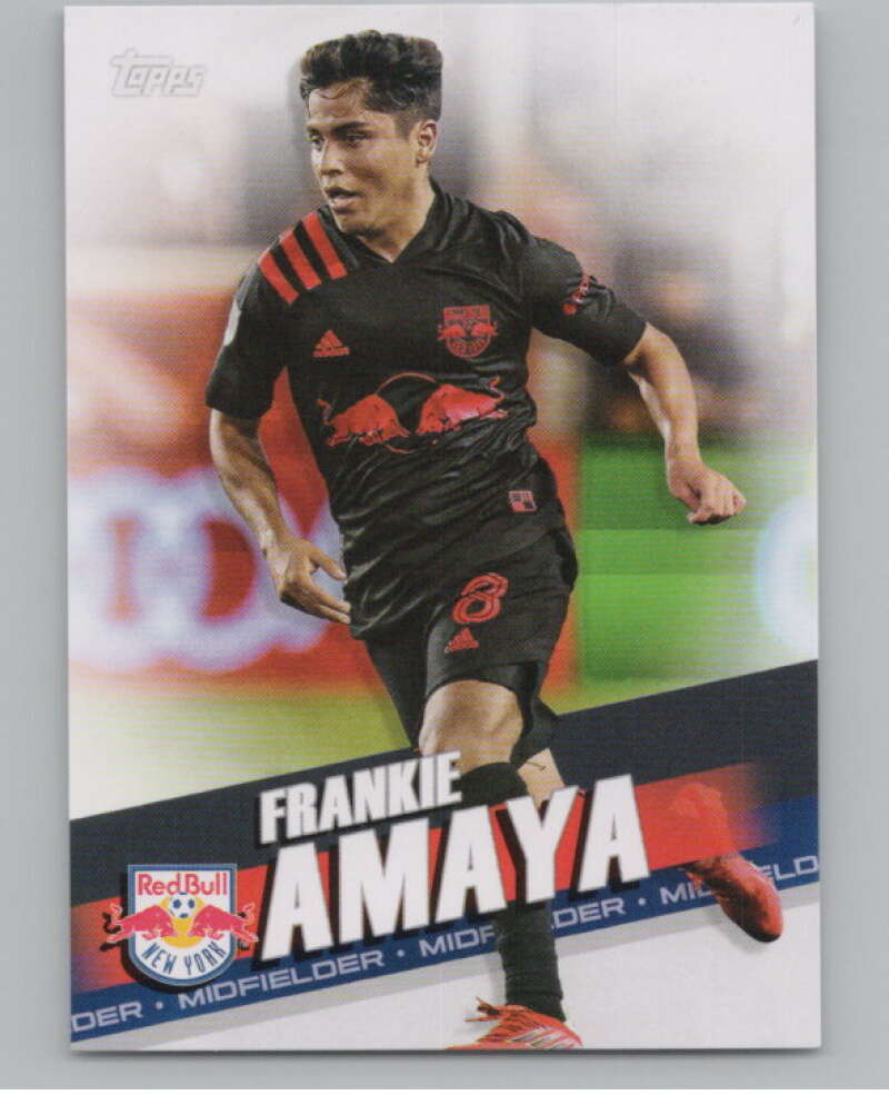 2022 Topps MLS Soccer #197 Frankie Amaya  New York Red Bulls  V97958 Image 1