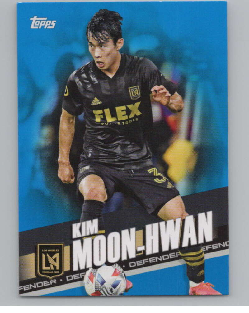 2022 Topps MLS Blue #157 Kim Moon-Hwan  87/99 Los Angeles  V97974 Image 1