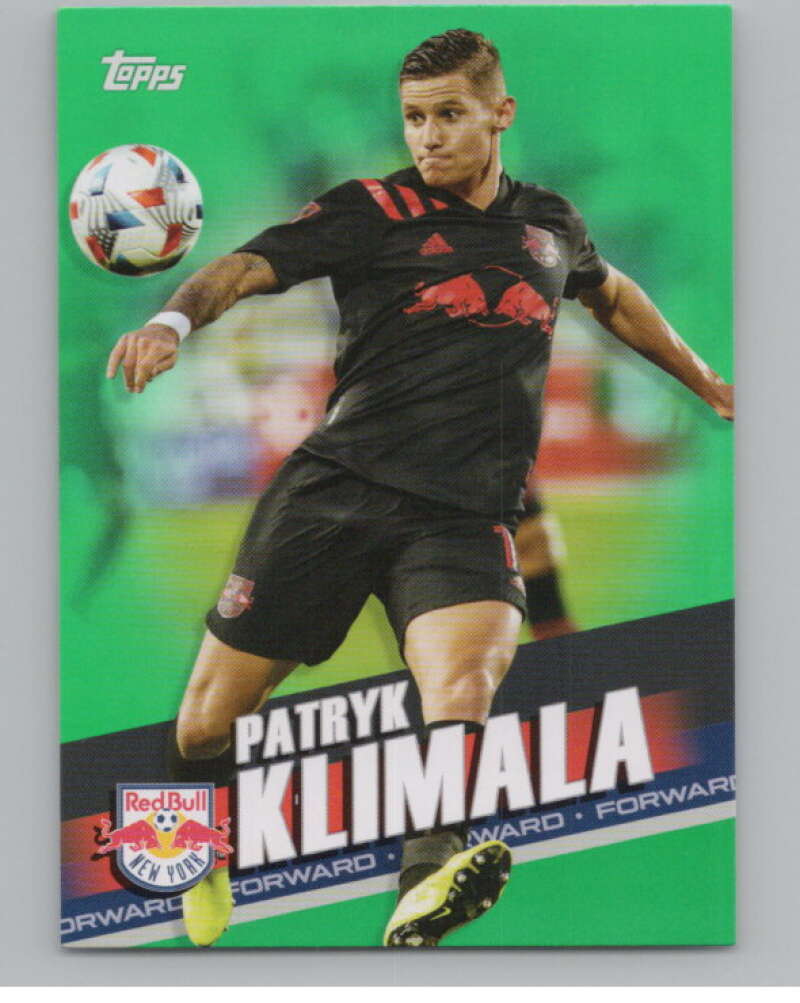 2022 Topps MLS Green #95 Patryk Klimala 70/75 New York  V97975 Image 1