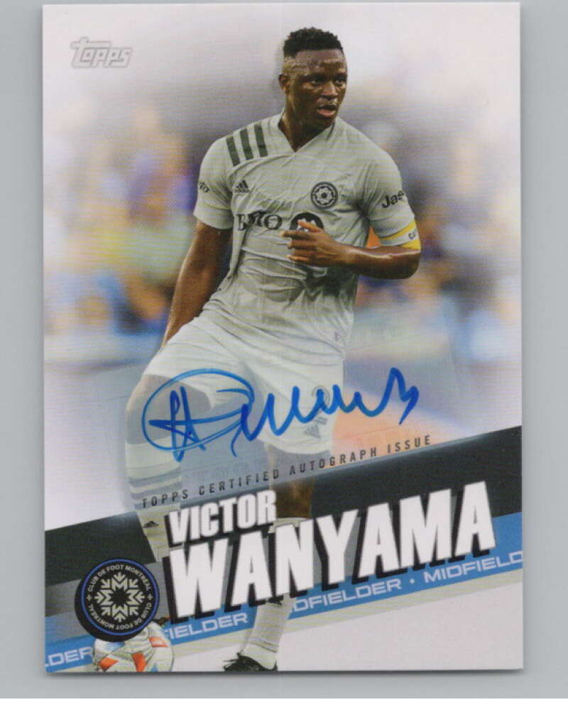 2022 Topps MLS Autographs #113 Victor Wanyama Auto CF   V97976 Image 1