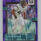 2022 Donruss Optic Purple Shock #225 Travon Walker Rated Rookie RC  V97979 Image 1