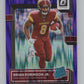 2022 Donruss Optic Purple Shock #227 Brian Robinson Jr. Rated Rookie RC  V97980 Image 1