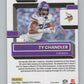 2022 Donruss Optic Purple Shock #282 Ty Chandler Rated Rookie RC  V97995 Image 2