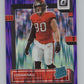 2022 Donruss Optic Purple Shock #299 Logan Hall Rated Rookie RC  V97998 Image 1