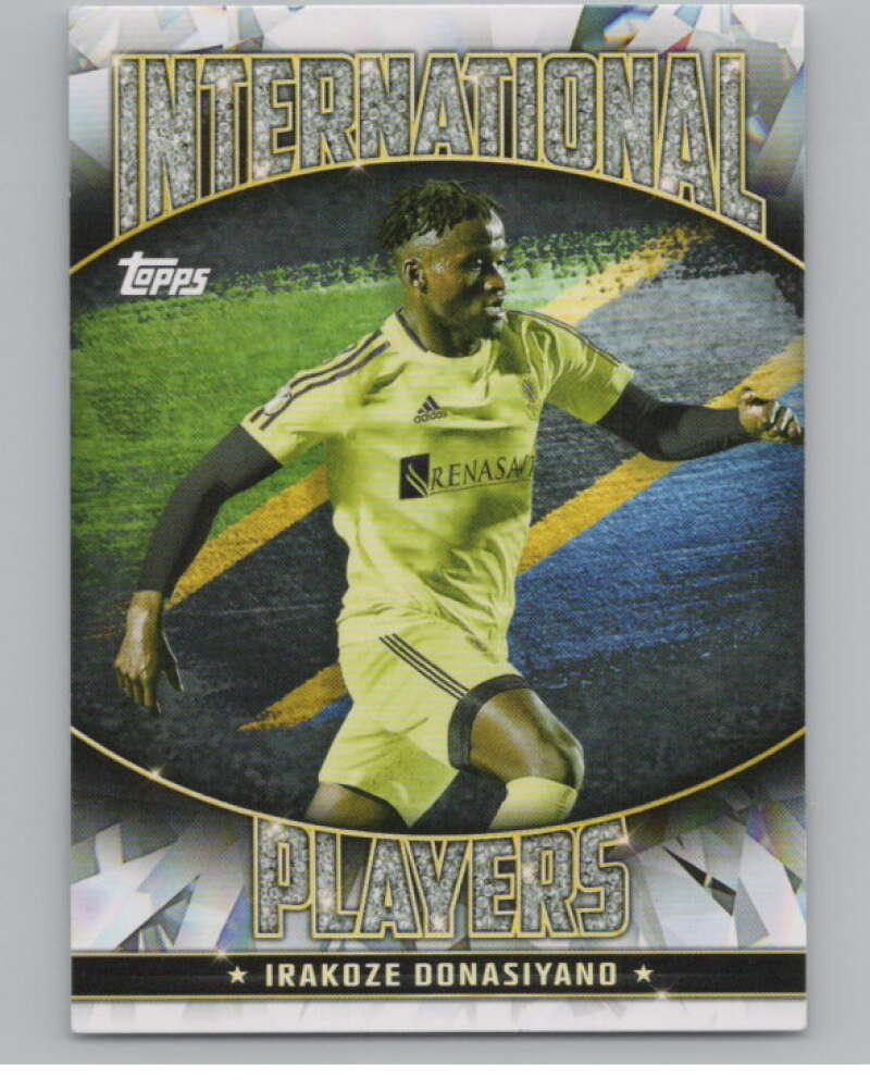 2022 Topps MLS International Players #IP-12 Irakoze Donasiyano  Nashville  V98007 Image 1