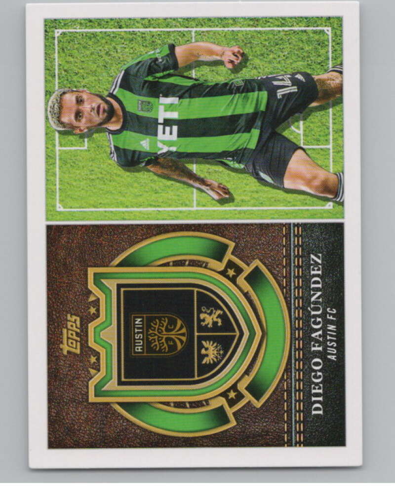 2022 Topps MLS Scholarly #S-13 Diego Fagundez  Austin FC  V98026 Image 1