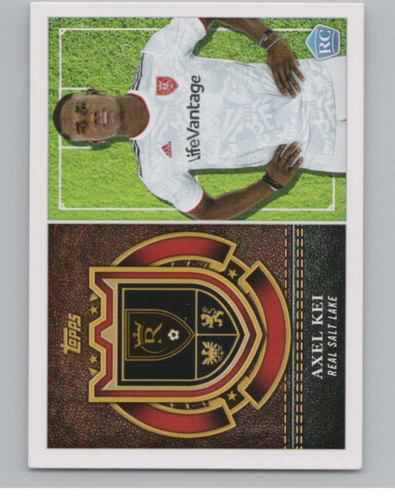 2022 Topps MLS Scholarly #S-17 Axel Kei  Real Salt Lake  V98028 Image 1