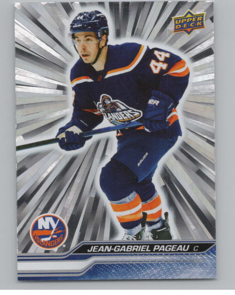 2023-24 Upper Deck Outburst Silver #119 Jean-Gabriel Pageau  V98036 Image 1