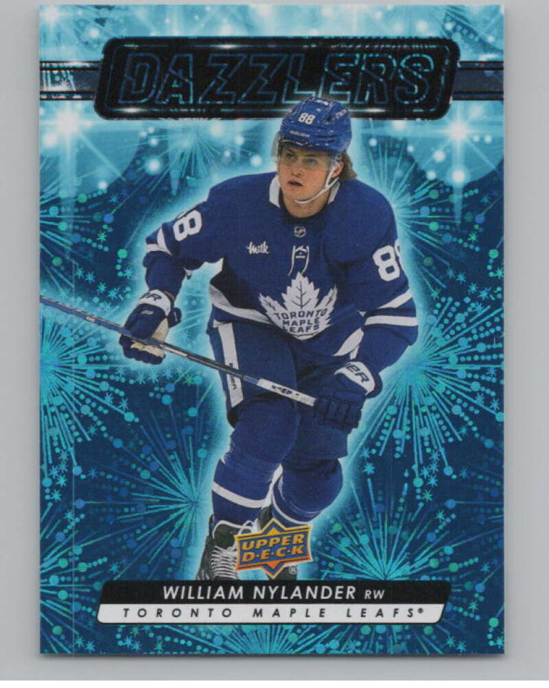 2023-24 Upper Deck Dazzlers Blue #DZ-37 William Nylander  V98040 Image 1