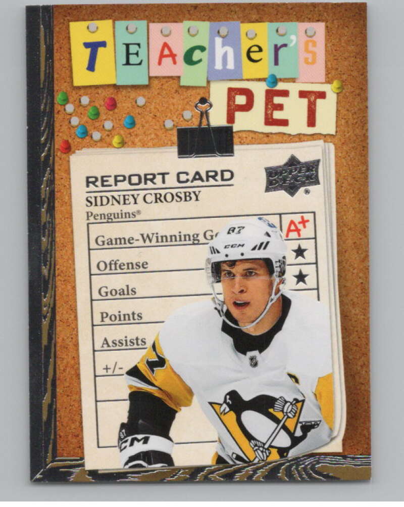 2023-24 Upper Deck Teachers Pet #TP-27 Sidney Crosby  V98044 Image 1