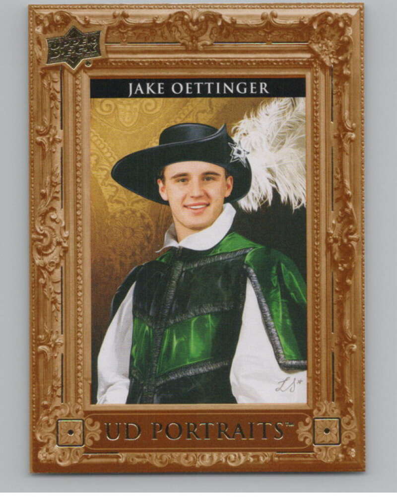 2023-24 Upper Deck UD Portraits #P-9 Jake Oettinger  V98058 Image 1