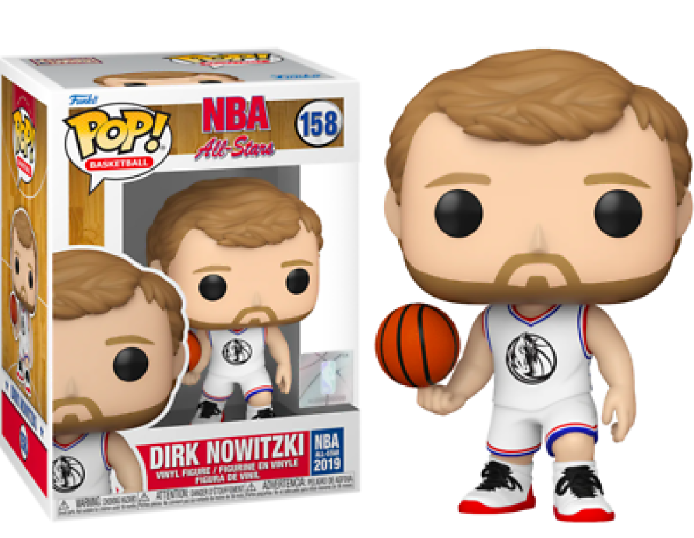 Funko Pop - 158 Basketball - Dirk Nowitzki - 2019 All-Stars Image 1