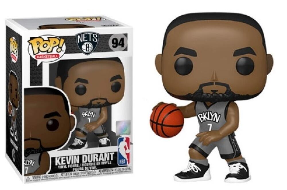 Funko Pop - 94 Basketball - Kevin Durant - Brooklyn Nets  Image 1