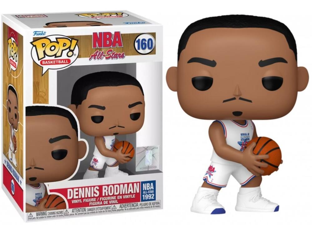 Funko Pop - 160 Basketball - Dennis Rodman - 1992 All-Stars Image 1