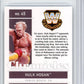2022 Panini Chronicles WWE #45 Hulk Hogan Graded Mint HCWG 9 Image 2