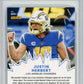 2022 Donruss Optic My House #11 Justin Herbert Graded Football Mint HCWG 9 Image 2