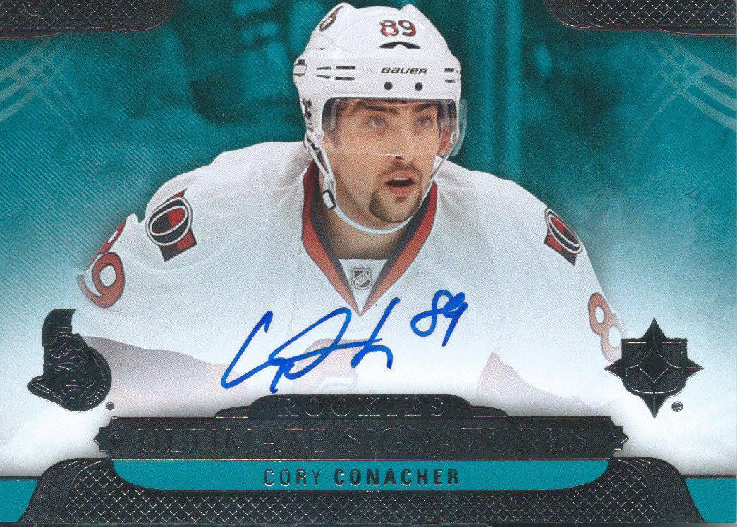 2013-14 Ultimate Collection Rookie Signatures CORY CONACHER UD Auto 01736
