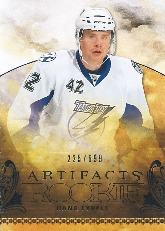  2010-11 Artifacts DANA TYRELL 225/699 RC Upper Deck Rookie UD 00915 Image 1