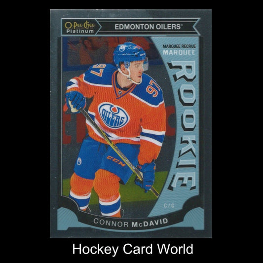 2015-16 Upper Deck O-Pee-Chee Platinum CONNOR McDAVID Rookie UD RC NHL #1