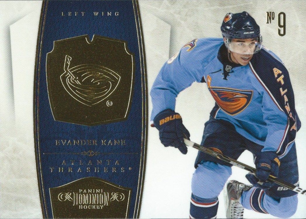  2010-11 Dominion #7 EVANDER KANE 128/199 Panini Hockey Card NHL 00573 Image 1