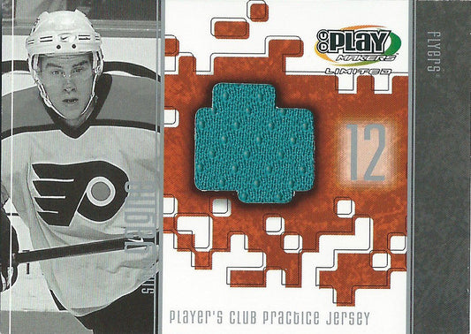  2001-02 UD Playmakers Practice Jerseys SIMON GAGNE Jersey NHL UD 01946 Image 1
