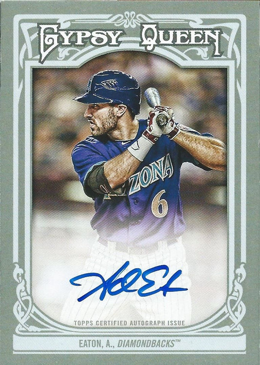  2013 Topps Gypsy Queen $25 ADAM EATON Auto Signature Autographs 01310 Image 1