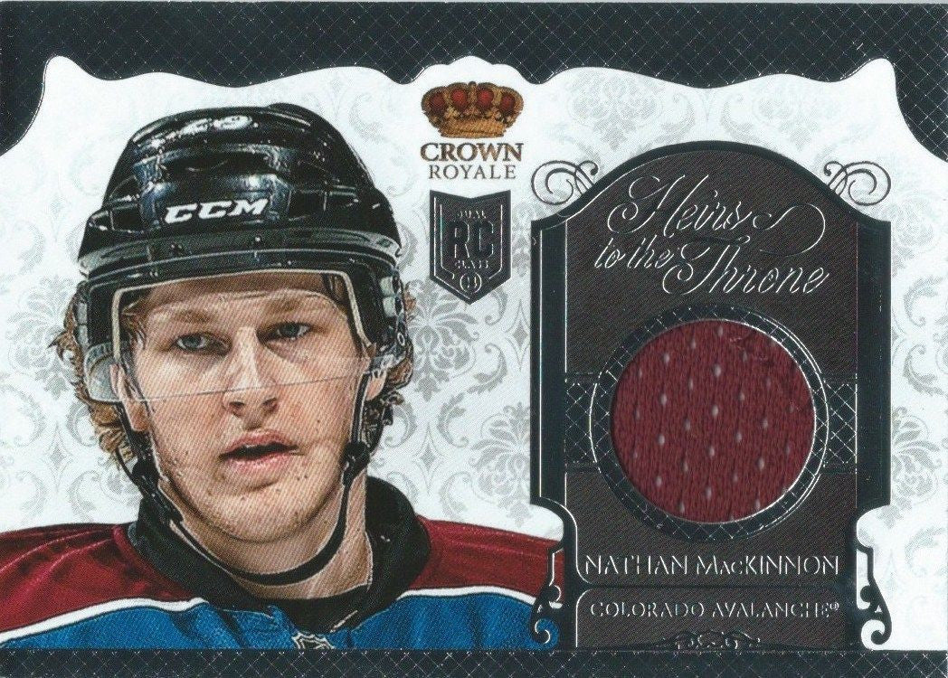 2013-14 Crown Royale Heirs to the Throne NATHAN MACKINNON Jersey 00744