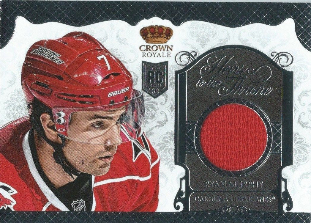 2013-14 Crown Royale Heirs to the Throne RYAN MURPHY Jersey Rookie 01568