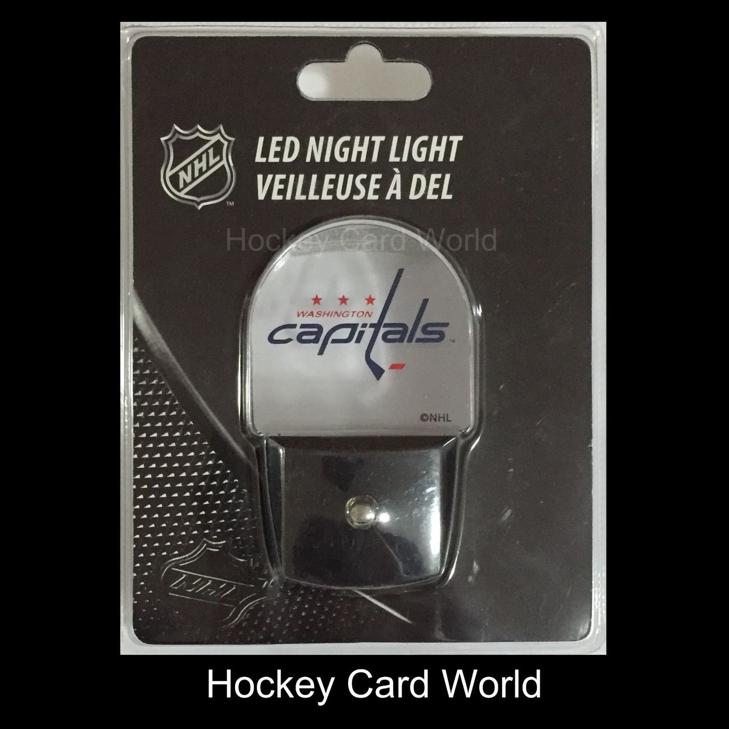 Washington Capitals Licensed NHL LED Night Light - Brand New In Box Image 1
