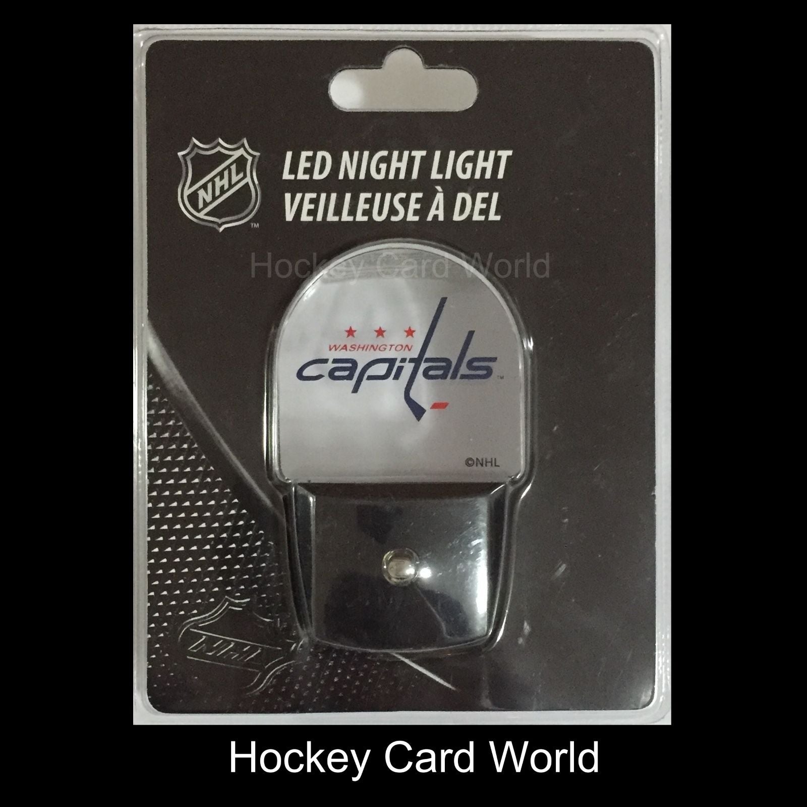  Washington Capitals Licensed NHL LED Night Light - Brand New In Box Image 1