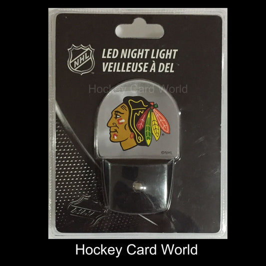 Chicago Blackhawks Licensed NHL LED Night Light - Brand New In Box