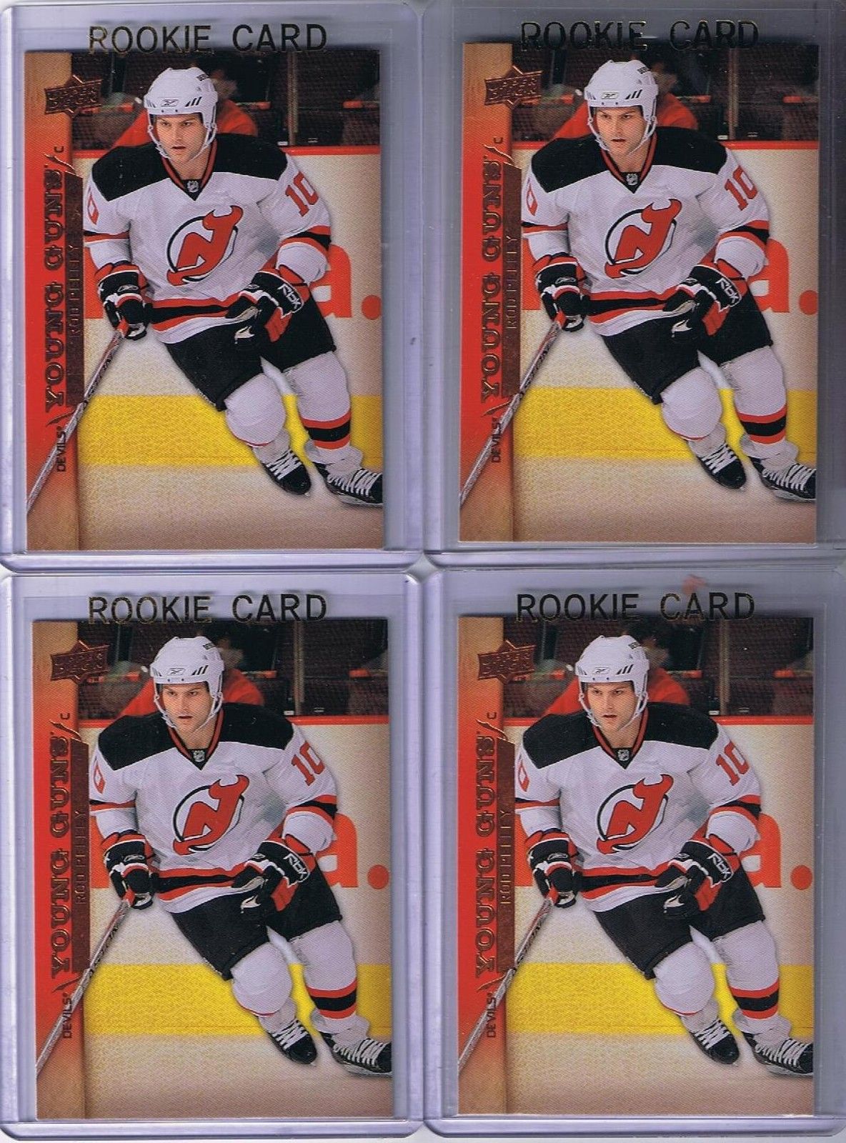  2007-08 Upper Deck YG ROD PELLEY Young Guns Rookie New Jersey Devils 02194 Image 1