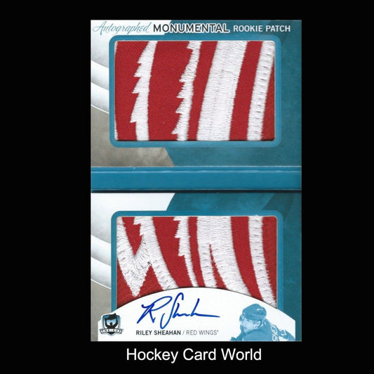 2012-13 The Cup Monumental RILEY SHEAHAN 3/3 Rookie Patch Auto Booklet