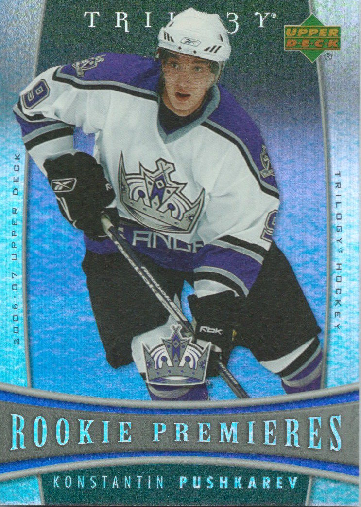  2006-07 Upper Deck Trilogy #116 CONSTANTINE PUSHKAREV Rookie NHL 00984 Image 1