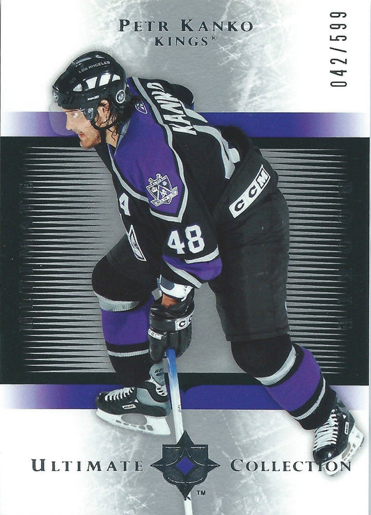 2005-06 Ultimate Collection PETR KANKO RC 42/599 Upper Deck Rookies 00980