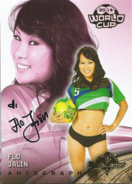 2014 Bench Warmer Soccer World Cup FLO JALIN Autograph Authentic