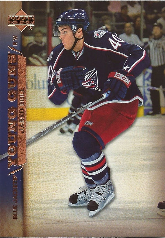  2007-08 Upper Deck #215 JARED BOLL YG Young Guns Rookie RC UD NHL 02224 Image 1