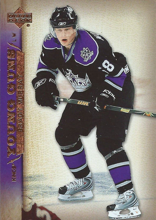 2007-08 Upper Deck #225 BRADY MURRAY YG Young Guns Rookie RC UD NHL 02220