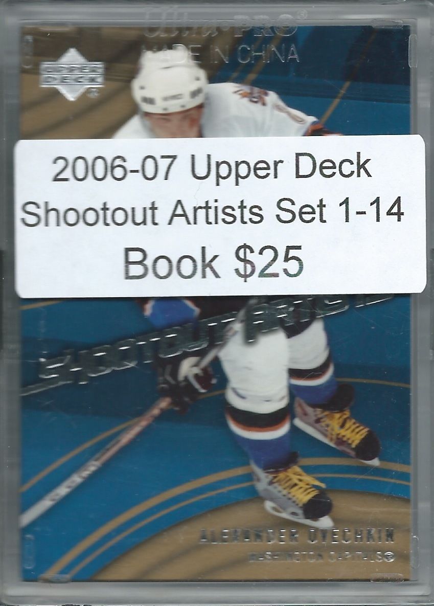 2006-07 Upper Deck Shootout Artists Set 1-14 - Ovechkin, Richards,++ 02388 Image 1