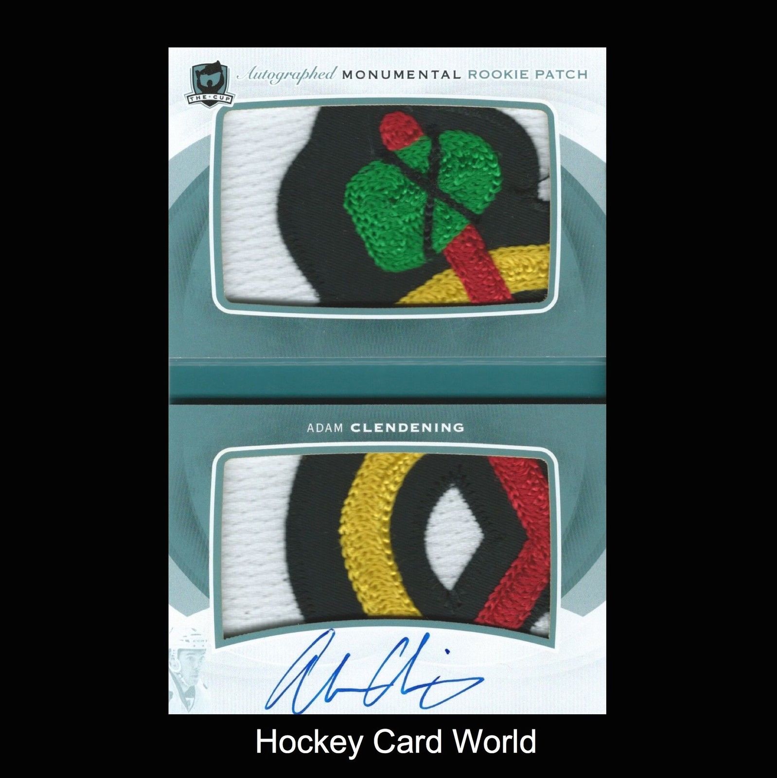  2014-15 The Cup Monumental ADAM CLENDENING 2/5 Rookie Patch Auto Booklet  Image 1