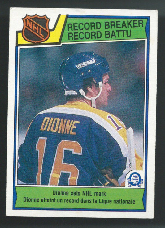  1983-84 OPC O-Pee-Chee #211 MARCEL DIONNE Hockey NHL 02414 Image 1