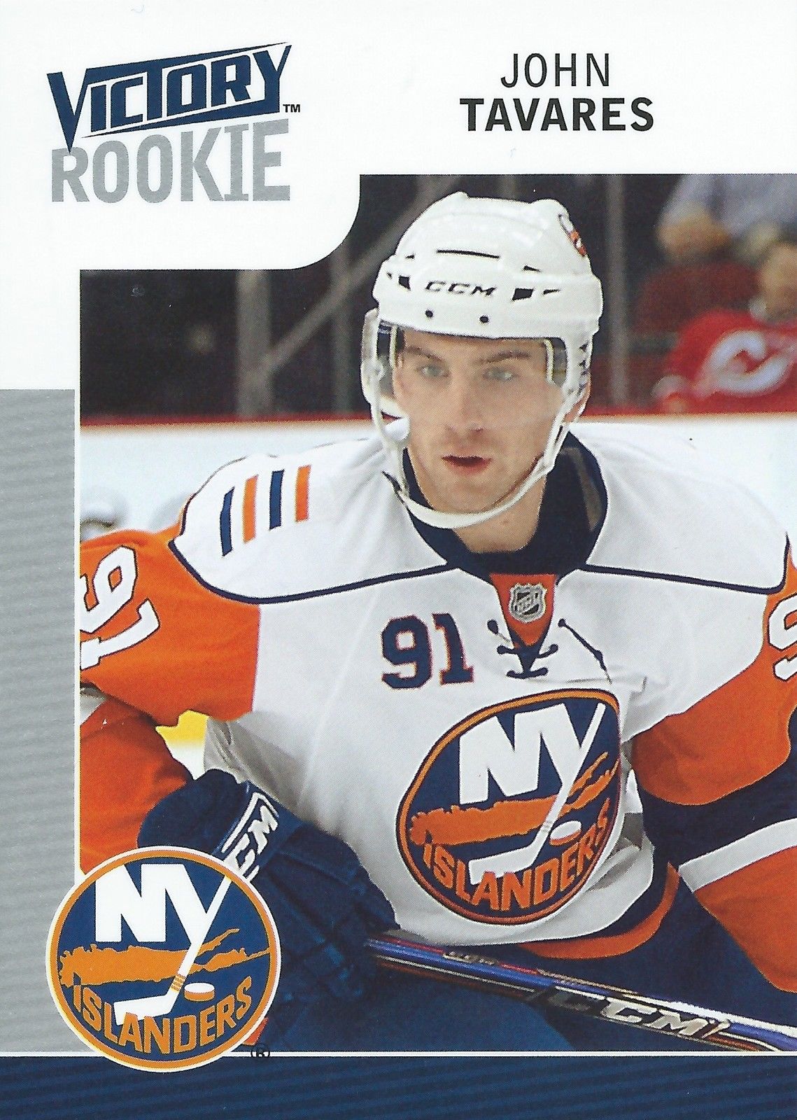  2009-10 Victory JOHN TAVARES Rookie RC Islanders Upper Deck NHL 01389 Image 1