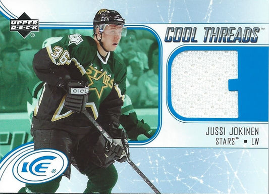 2005-06 UD Ice Cool Threads JUSSI JOKING Jersey NHL Upper Deck Stars 00813 Image 1
