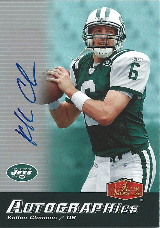 2006 Flair Showcase Auto $15 KELLEN CLEMENS Auto Autographs NFL 01101