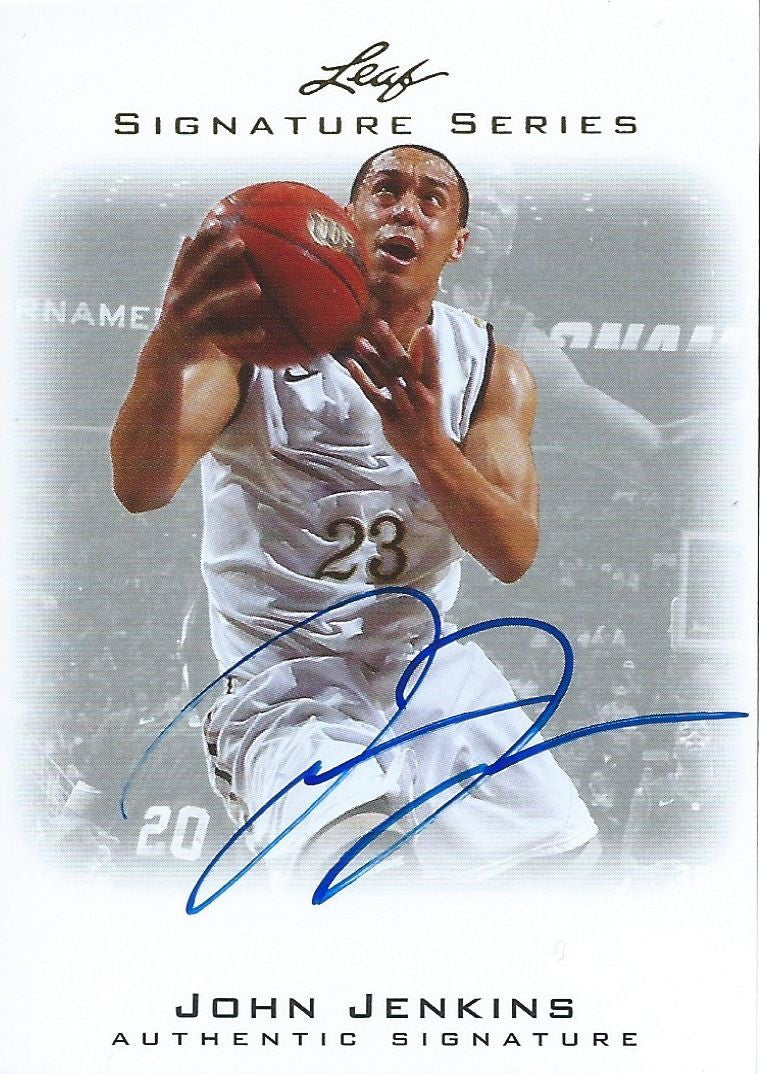 2012-13 Leaf Signature JOHN JENKINS Auto Autograph NBA Authentic 01205