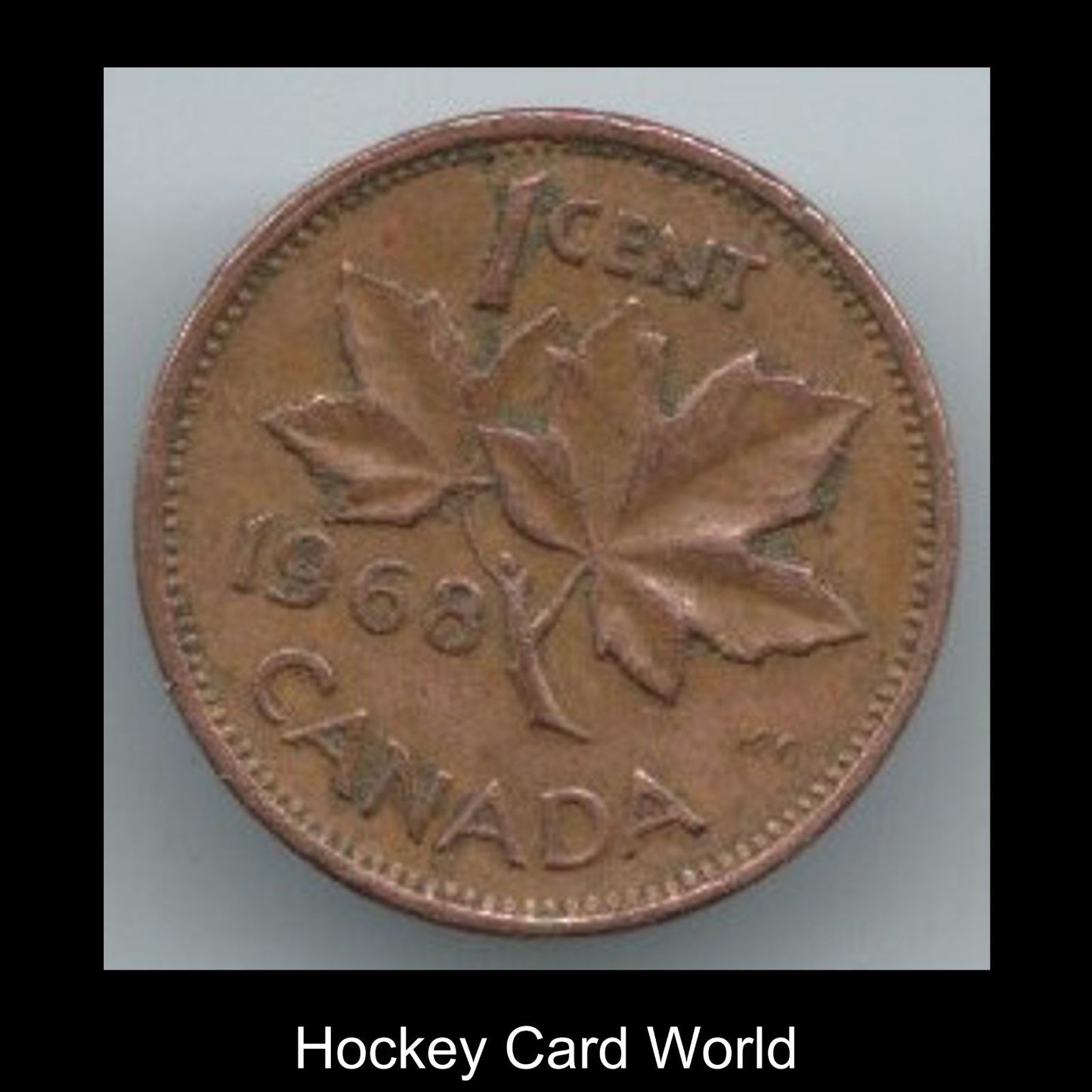  1968 Canadian 1 Cent Penny Coin Canada - Uncirculated Now *8002 Image 1