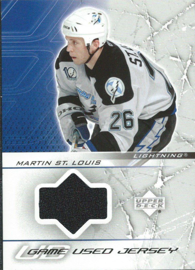 2003-04 Upper Deck Game Jersey MARTIN St.LOUIS NHL UD Material 01819