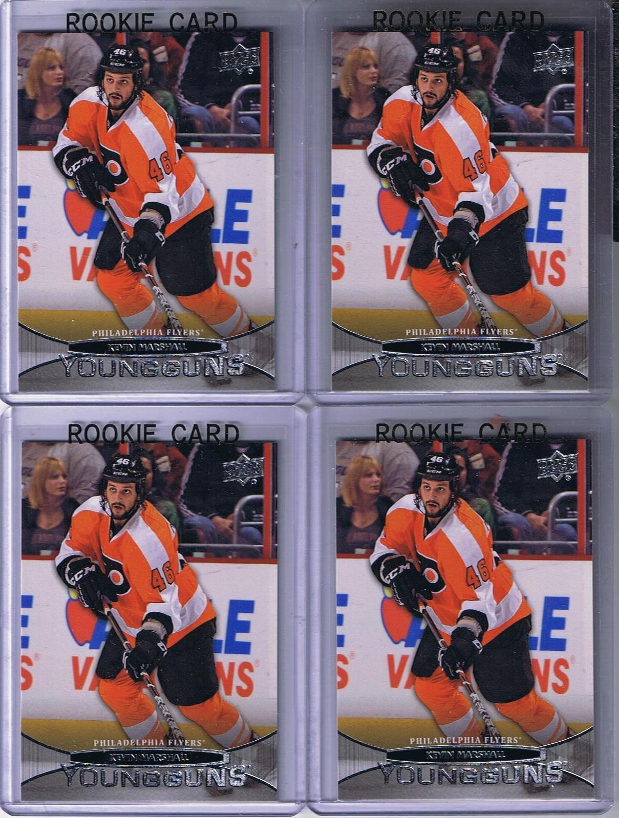  2011-12 Upper Deck YG KEVIN MARSHALL Young Guns Rookie  Flyers 02238 Image 1