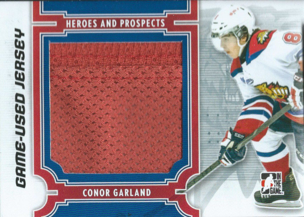 2013-14 ITG Heroes and Prospects CONOR GARLAND */160 Jersey 02601